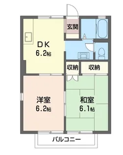 フォーリーフL棟【1階】の間取り