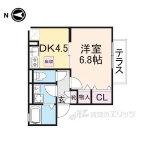 セレーノ【1階】の間取り