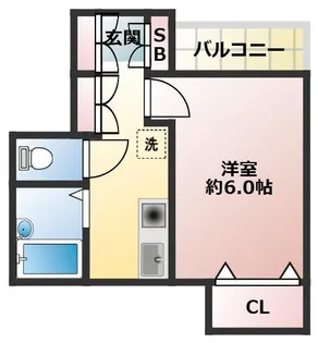 ブリリアントハウス【3階】の間取り
