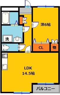 KMフォーリンハイツ【3階】の間取り