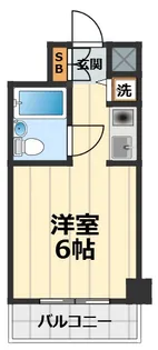 ダイホープラザ大和【4階】の間取り