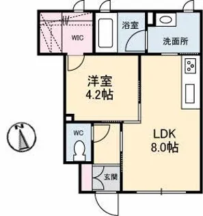 リリー21【1階】の間取り