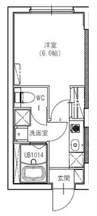 レピュア東日暮里レジデンス【2階】の間取り