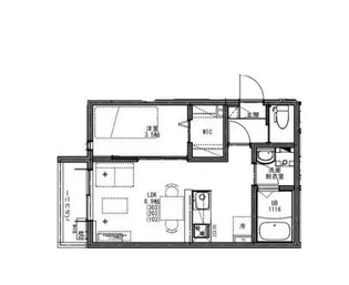 KEIAI RESIDENCE せんげん台VII【1階】の間取り