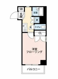 マイナビSTAYミライエ中村橋北【2階】の間取り