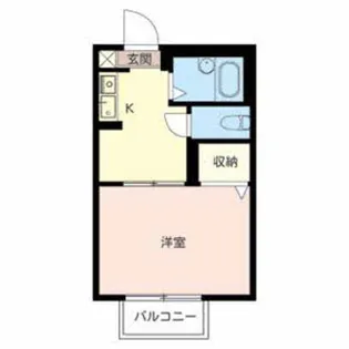 フレンドリー 上中【1階】の間取り