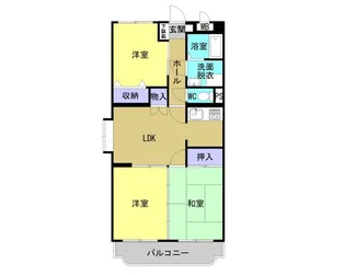 フルール【3階】の間取り