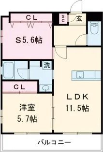 フロントコート両国【7階】の間取り