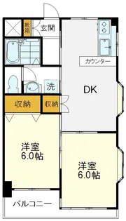 ストークマンション新藤【2階】の間取り
