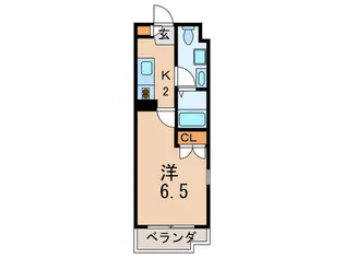 モント北馬込【2階】の間取り