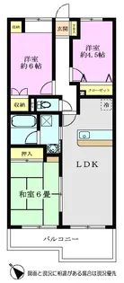 グレースマンションIII【3階】の間取り
