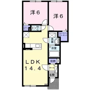 cielo II【1階】の間取り