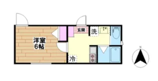 GCrest扇【3階】の間取り