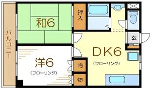 フェニックスコート【3階】の間取り
