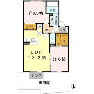 KOBE 8番館【1階】の間取り
