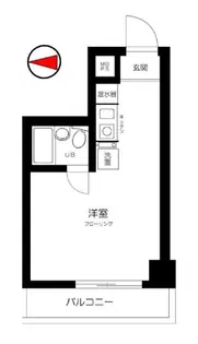ライオンズマンション三鷹第5【4階】の間取り