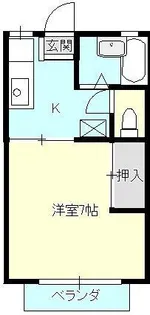 ヒルサイド【2階】の間取り