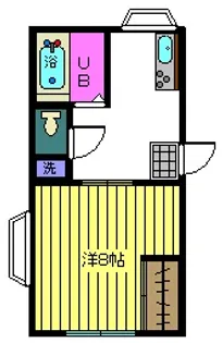 メゾンパークス【2階】の間取り