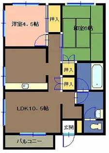静岡県駿東郡清水町徳倉【マンション】の間取り
