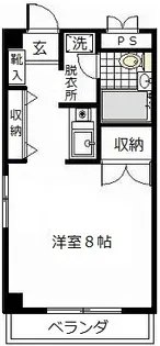 和幸ビル【4階】の間取り