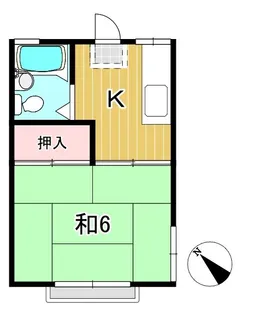 APTアパート【2階】の間取り