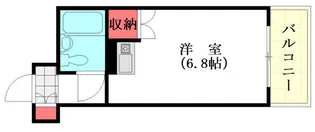 ダイアパレス皆実町【4階】の間取り