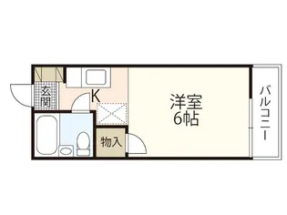 グランツ高須【1階】の間取り