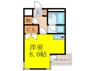 ライオンズマンション新大阪第3【3階】の間取り