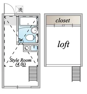 アレックス旭【1階】の間取り