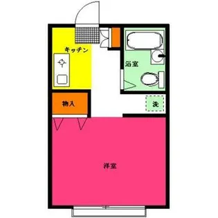 チムニーハウス102【1階】の間取り