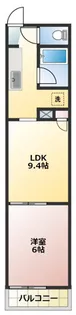 パステルグリーン【1階】の間取り