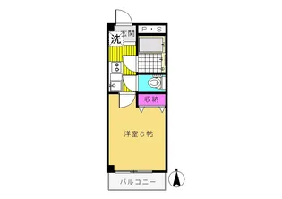 コーポ・オリーブ【3階】の間取り