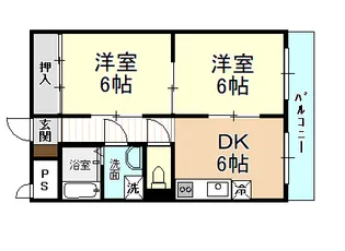 プチメゾンHOZENJI【2階】の間取り
