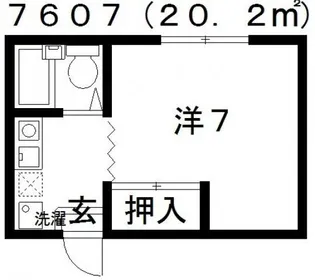 暁21-0号館【2階】の間取り