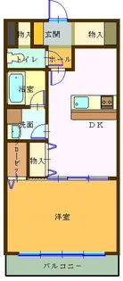 北熊本ビル【2階】の間取り