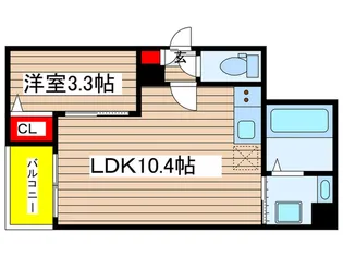 SHOKEN Villa名古屋<森下>【3階】の間取り