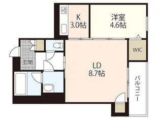 Olivier【2階】の間取り