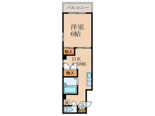ベルフラワー【2階】の間取り