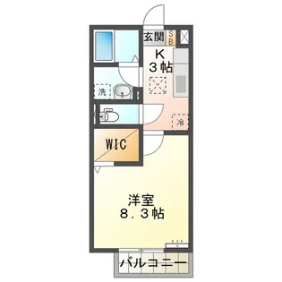 ボナンザ【1階】の間取り