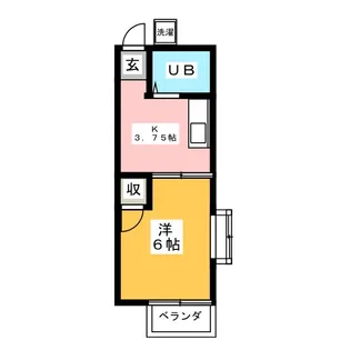 ブルーヒル【2階】の間取り