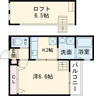 ボヌール本陣(大日町)【1階】の間取り