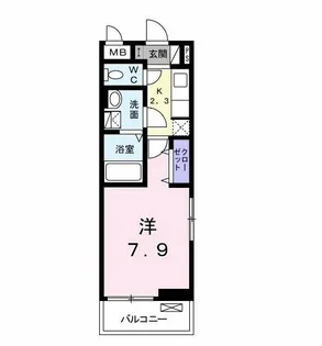 ウインズ【3階】の間取り
