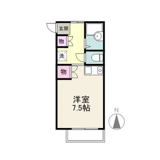 第2ホーメスト一社【1階】の間取り