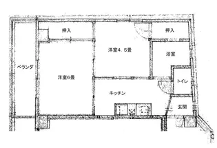第一観音ビル【4階】の間取り