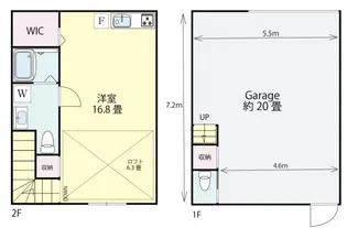 東京都世田谷区宇奈根1【一戸建】の間取り