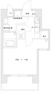 三条ヴィラさわだ【4階】の間取り