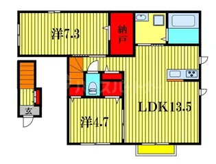 千葉県市川市南行徳3【一戸建】の間取り