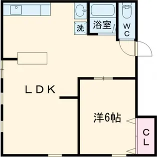 CASA南【2階】の間取り
