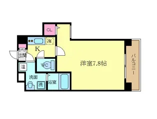 三条ヴィラさわだ【4階】の間取り