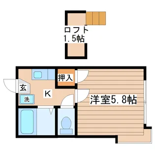 ビューコート葉山町【2階】の間取り